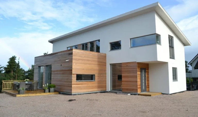 Thermomur 350 render and timber