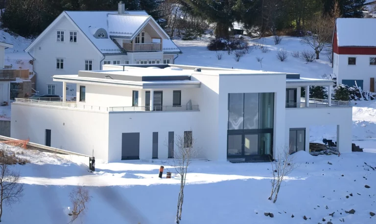 Thermomur house winter